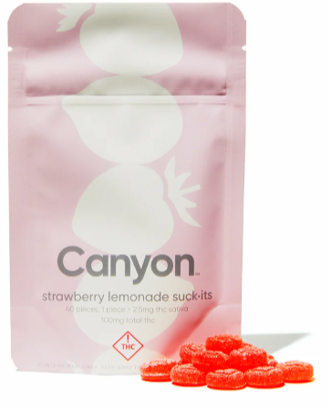 Photograph of Product: Canyon - SuckIT - (S) Strawberry Lemonade 2.5 pieces