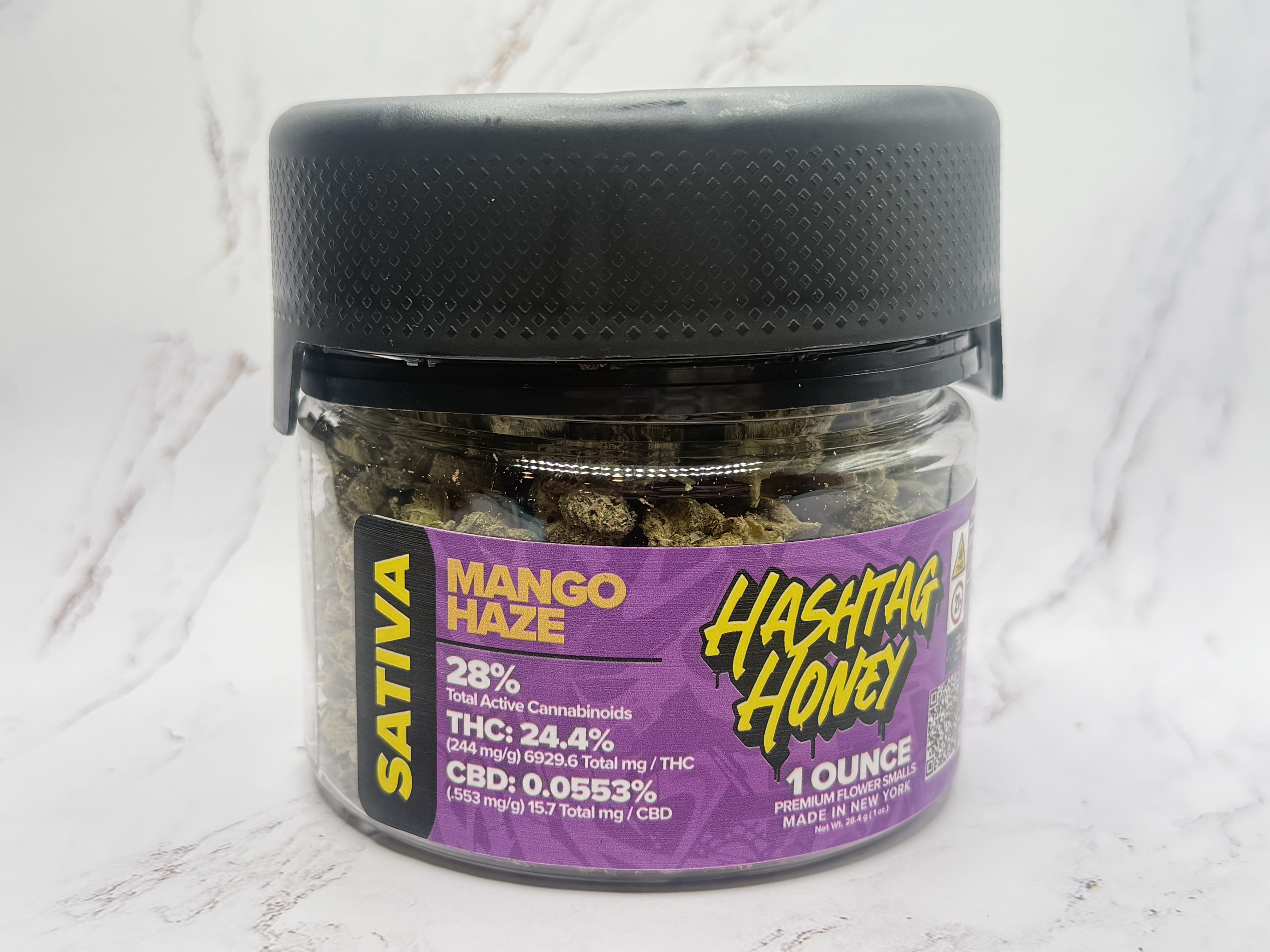 Photograph of product: au chocolattag Honey - Mango Haze - Flower - 28g