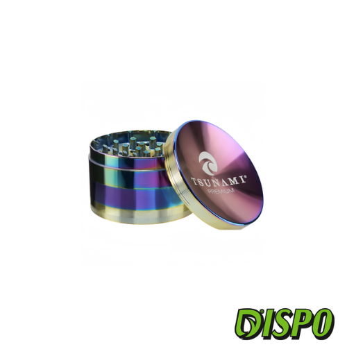 Photograph of product: Tsunami - 100mm 4 Piece Grinder | Black