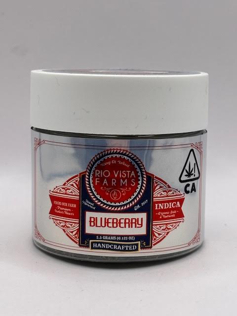 Photograph of product: Blueberry 3.5g Jar - Rio Vista Farms