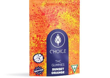 Photograph of product: Sunset Orange | Gummy Chews 200mg