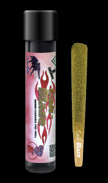 Photograph of product: Cali-Blaze | Tarantula Pre-Roll - 1g - Vanilla Lava Cake