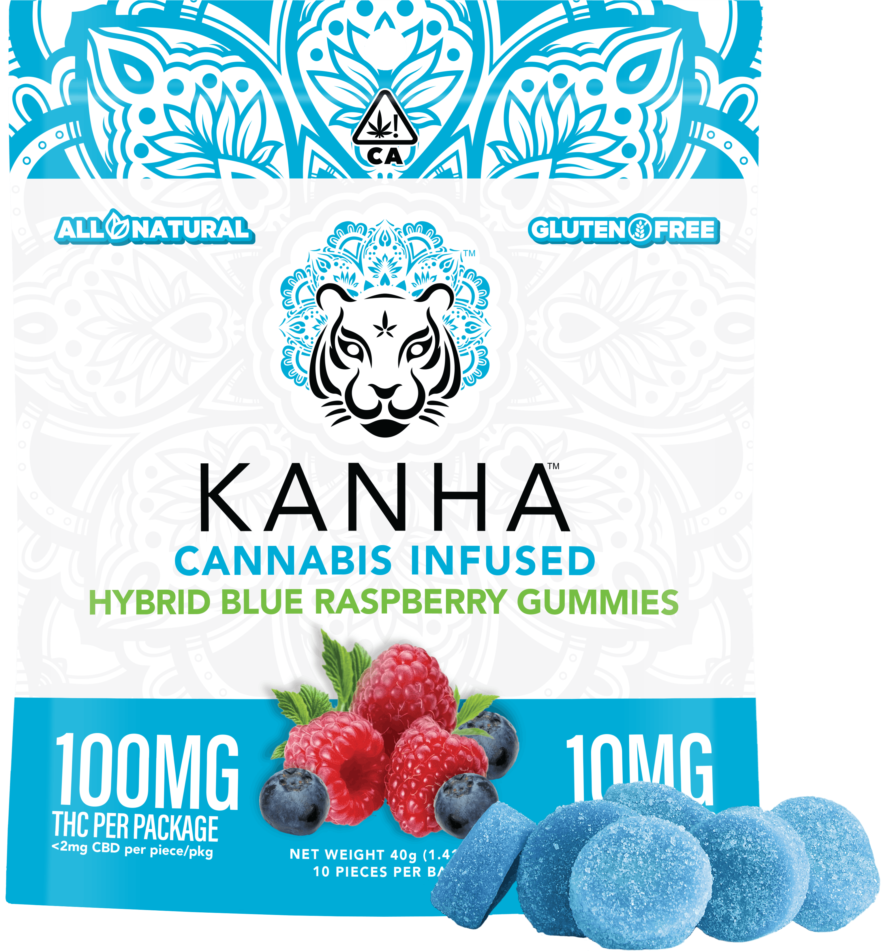 Photograph of product: Gummies | Blue Raspberry
