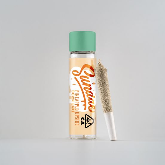 Photograph of product: Sundae - Pineapple Upside Down Cake Infused Pre Roll - .5g - 
