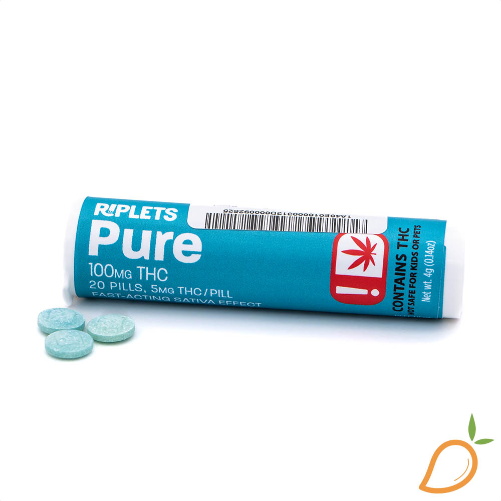 Photograph of product: 100mg Pure Riplets Drops Ripple