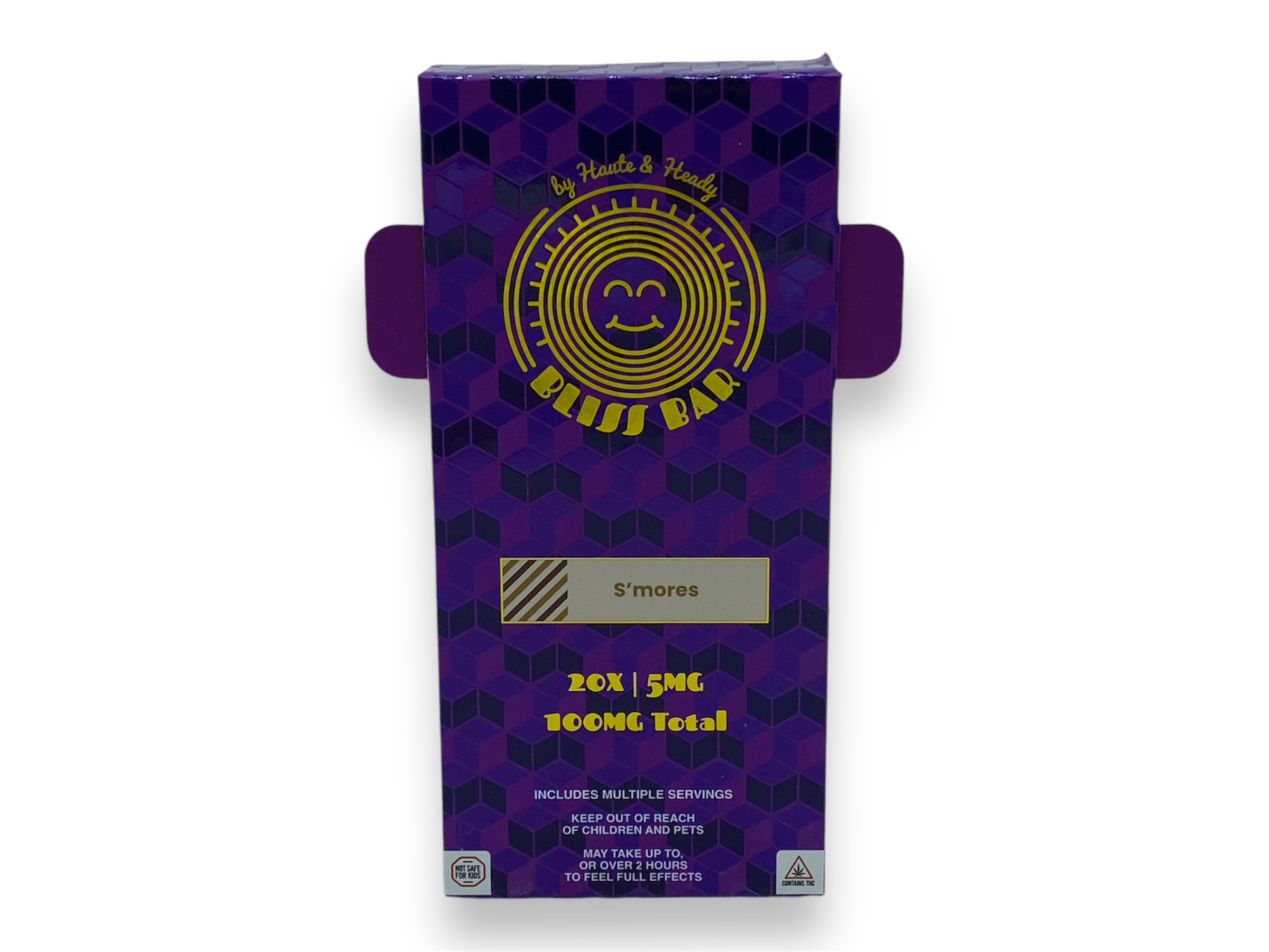 Photograph of product: Smores Bliss Bar - 5mg/Square - 20 Squares