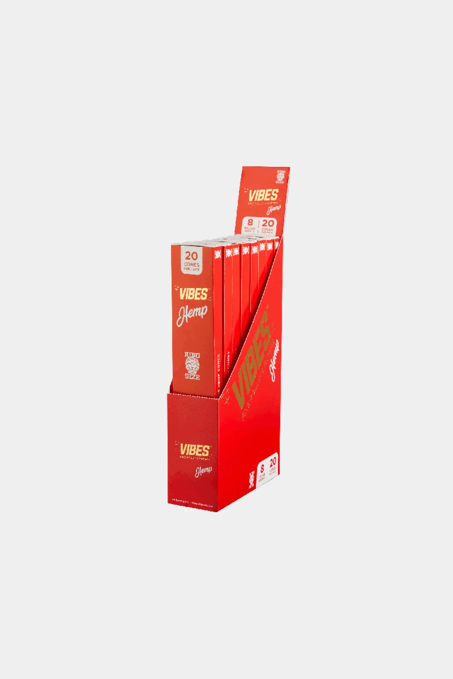 Photograph of product: Cones | 20-Pack | Hemp King