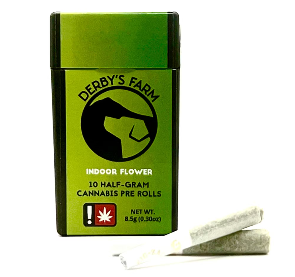 Photograph of product: Pre-rolls Pack | Off The Record | 10 x 0.5g