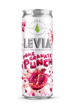 Photograph of product: Infused Seltzer - Celebrate Pomegranate Punch  - 5mg