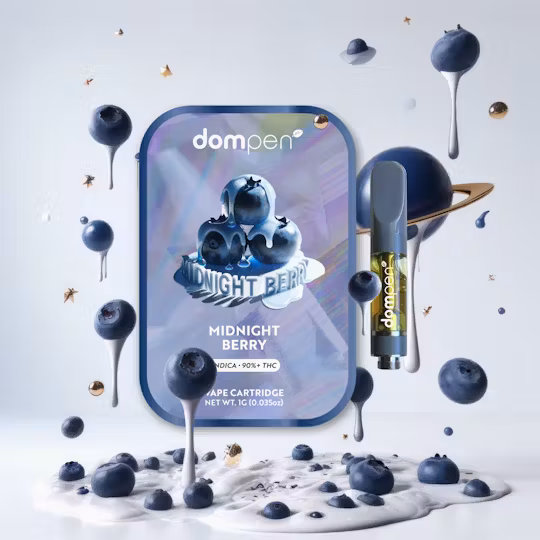 Photograph of product: Distillate Vape - Midnight Berry - 1g