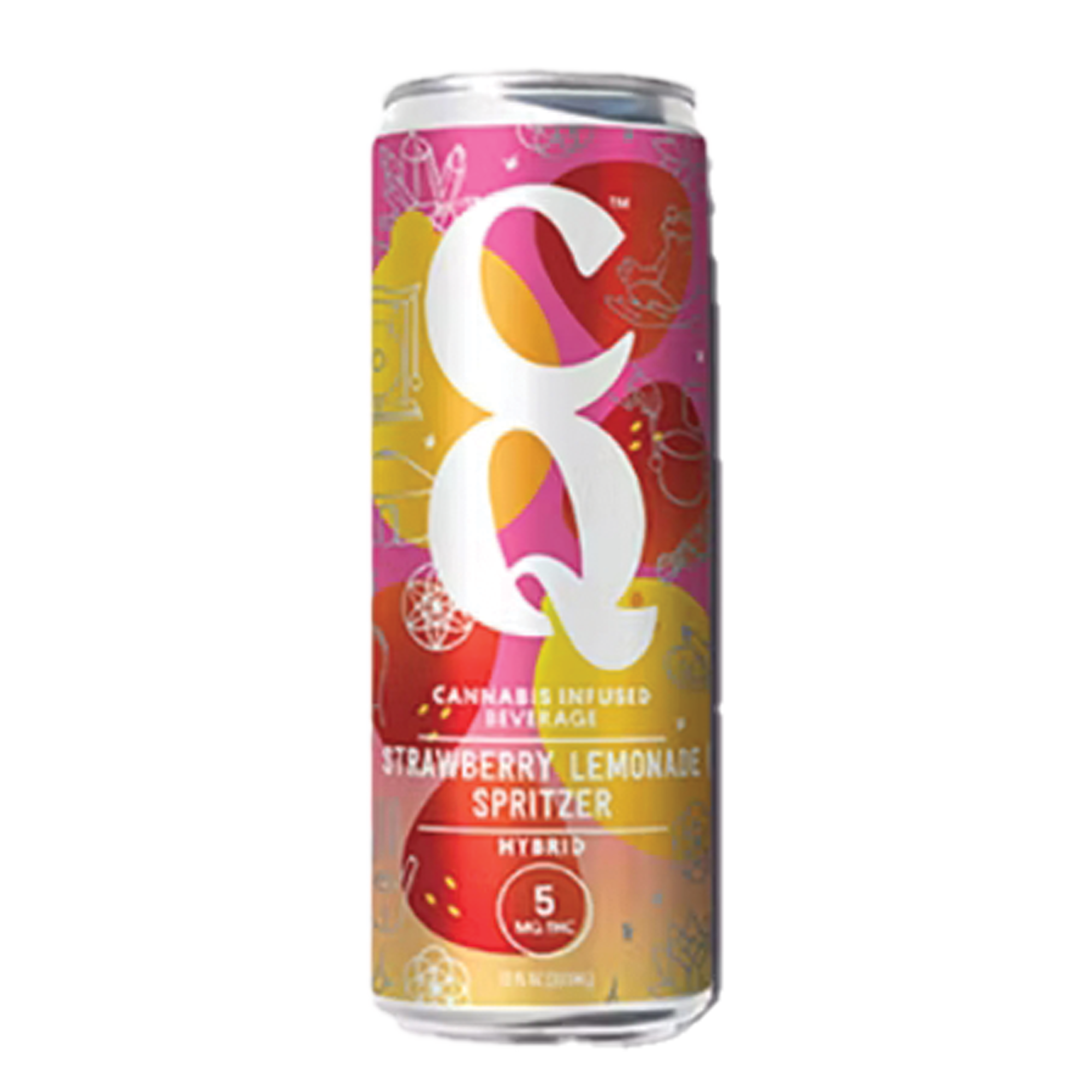 Photograph of product: 5MG HF CQ Strawberry Lemonade Spritzer