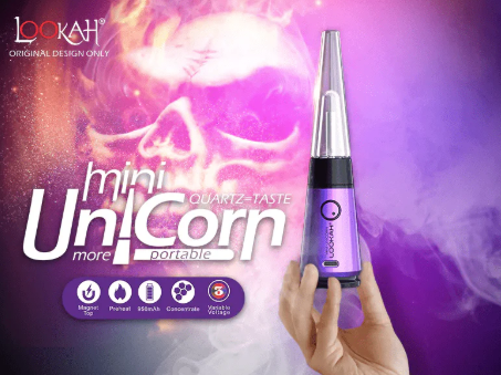 Photograph of product: Lookah Unicorn Mini Portable
