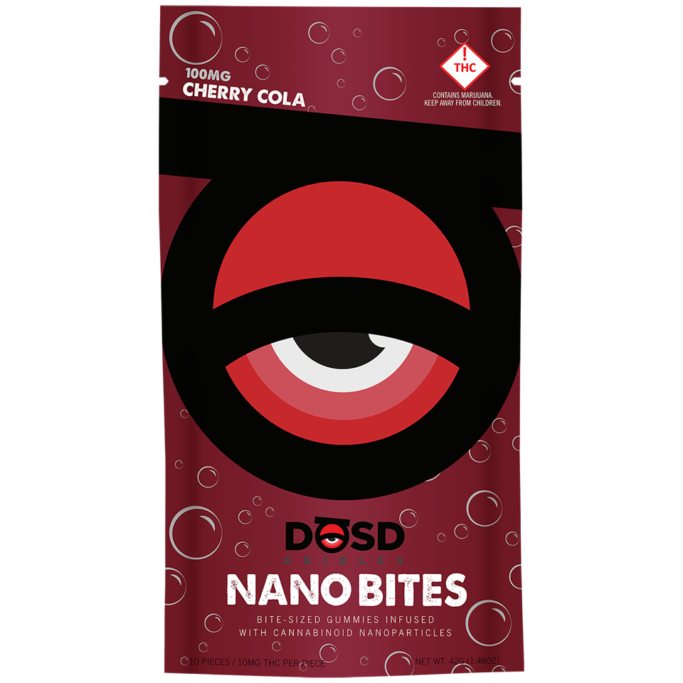 Photograph of product: Cherry Cola (H) - 100mg Nano Bites - DOSD