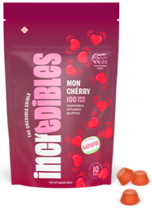 Photograph of product: Incredibles | Mon Cherry | Gummies | 10pk/100mg