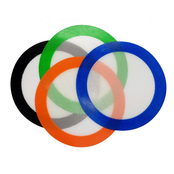 Photograph of product: Small Silicone Round Dab Mats