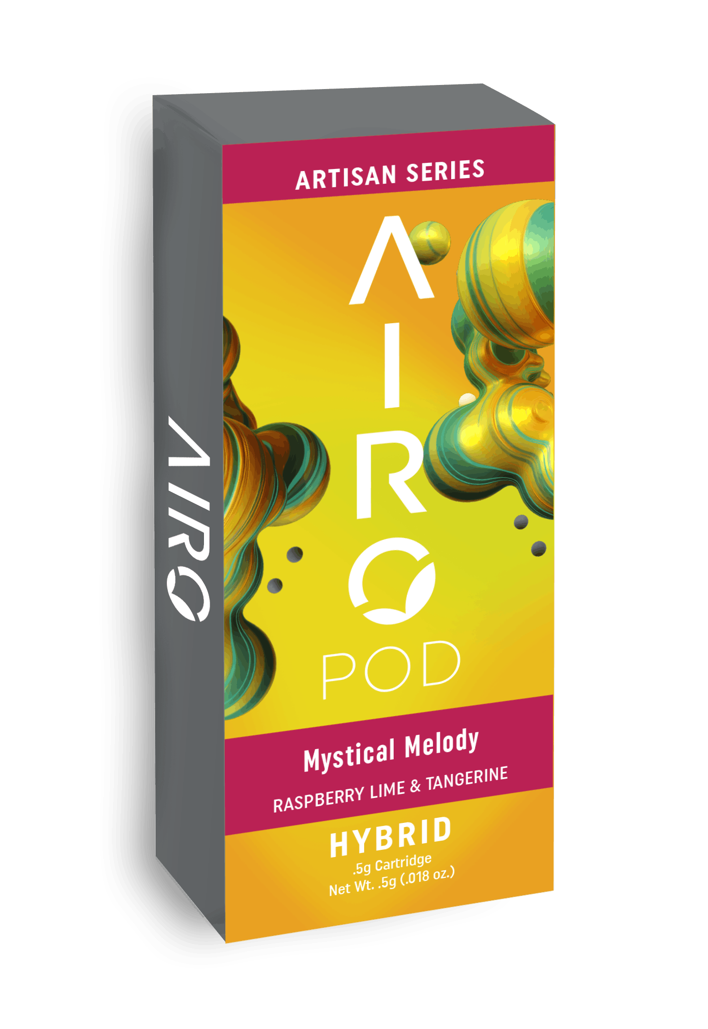 Photograph of product: AiroPro Mystical Melody Artisan Series 500mg Cartridge (Hybrid)