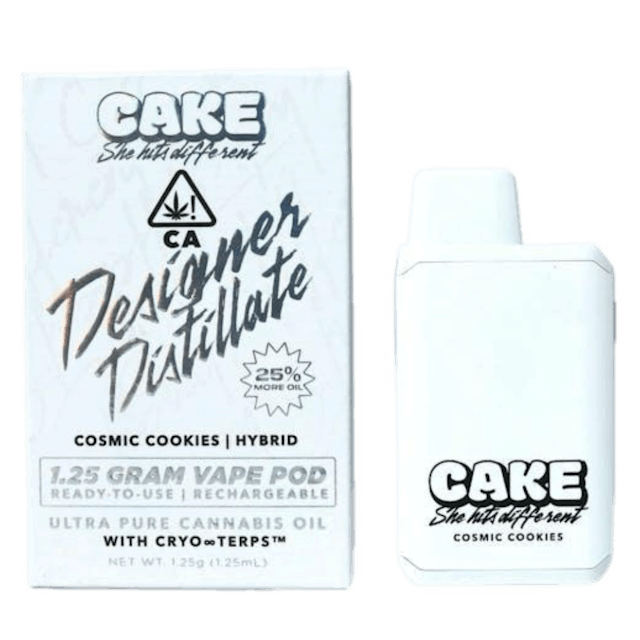 Photograph of product: Cosmic Cookies Designer Distillate 1.25g - 