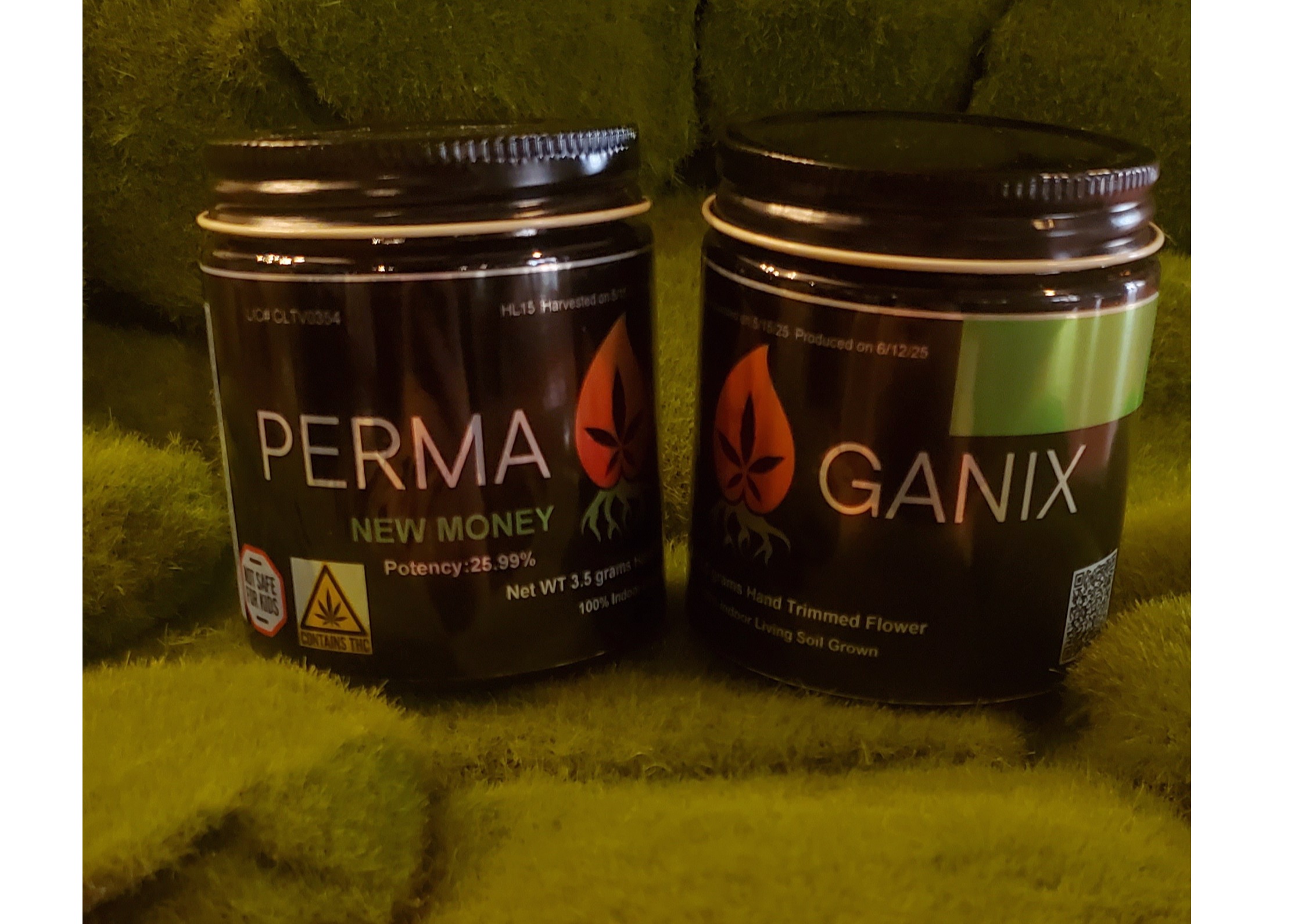 Photograph of product: Pre Pack | New Money | Perma Ganix - 3.5g