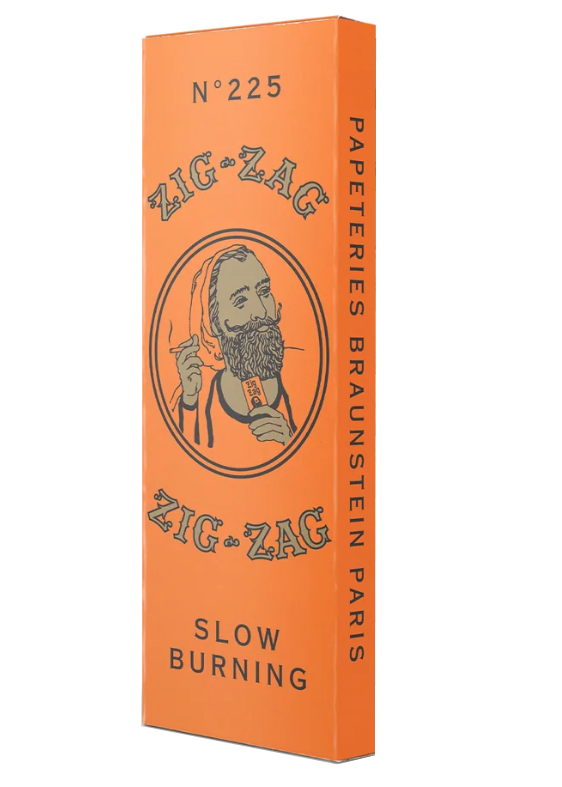 Photograph of product: Zig Zag Orange Rolling Papers 1-1/4"