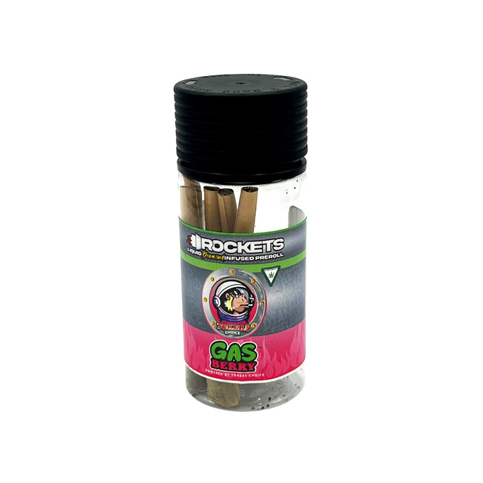 Photograph of product: Gas Berry Rockets Infused Preroll, 5g
