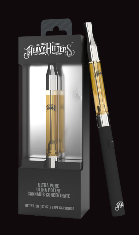 Photograph of product: Peach Crescendo Cart Heavy Hitters | 2g |