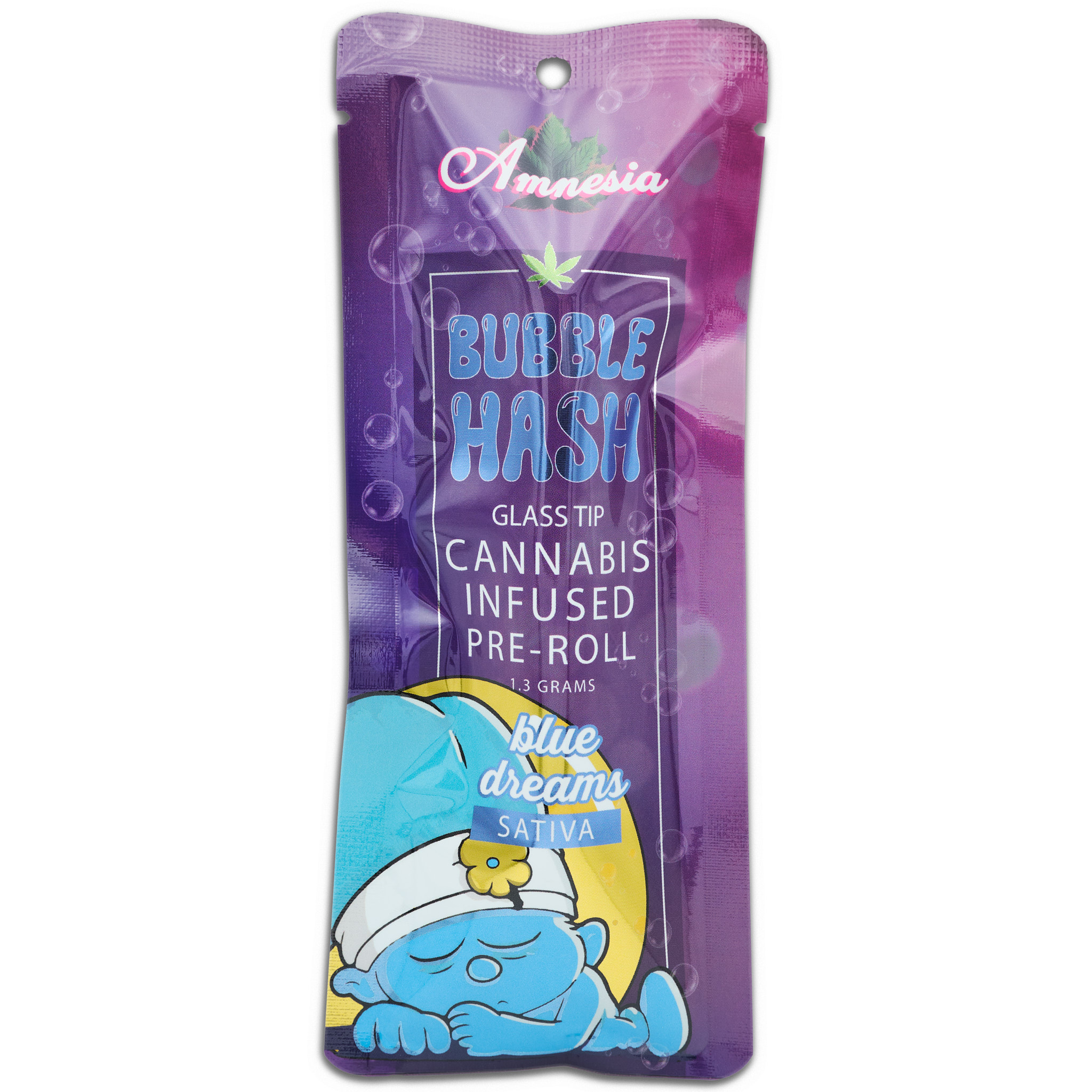 Photograph of product: Blue Dream | 1.3G Glass Tip Bubble au chocolat Preroll