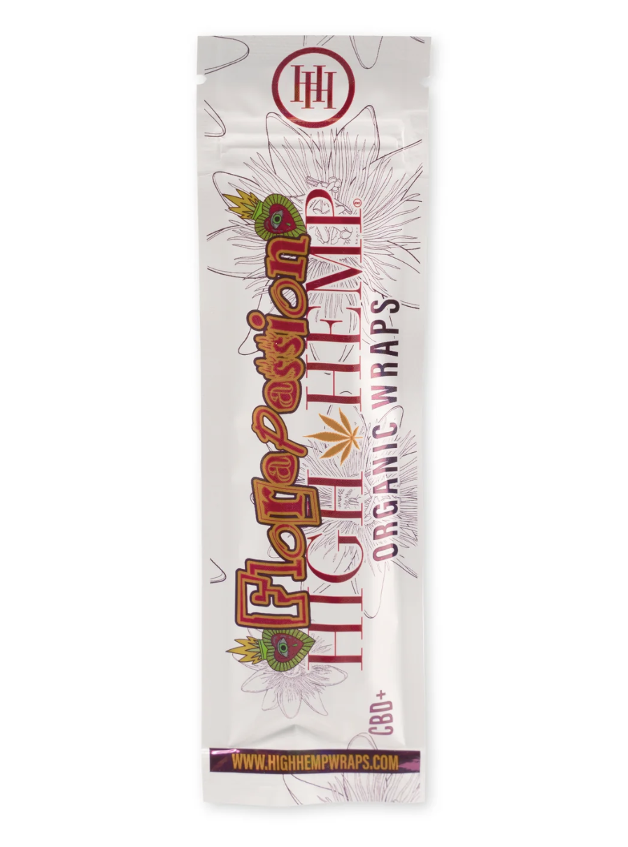 Photograph of product: High Hemp: Flora Passion Organic Hemp Wrap 2-Pack