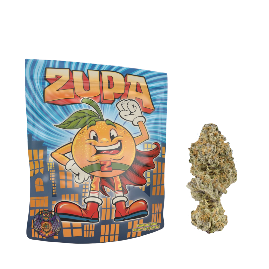 Photograph of product: Michigander Fire | Zupa Prepackaged Flower | 3.5g