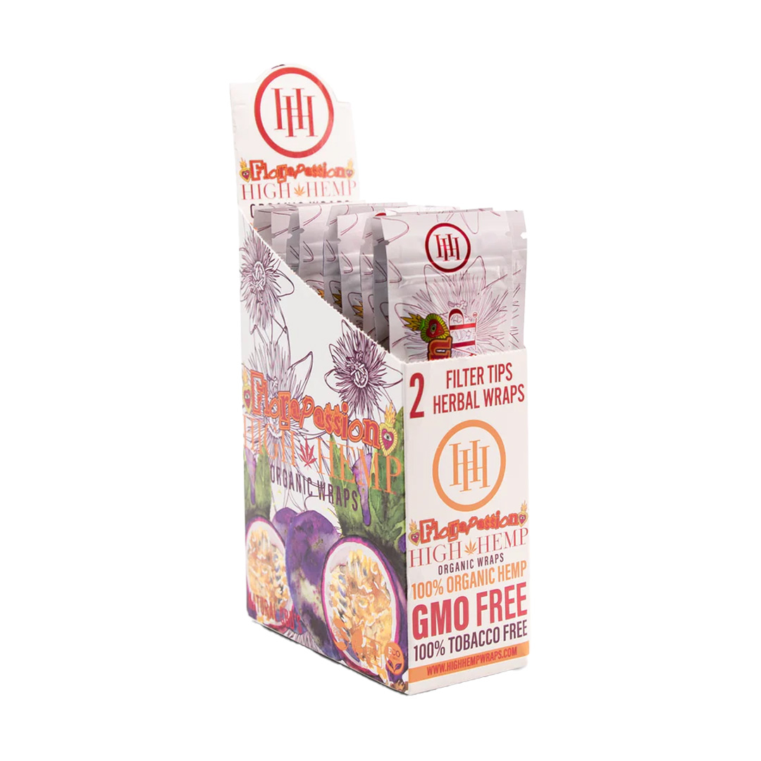 Photograph of product: High Hemp | 2pk Hemp Wraps | Flora Passion