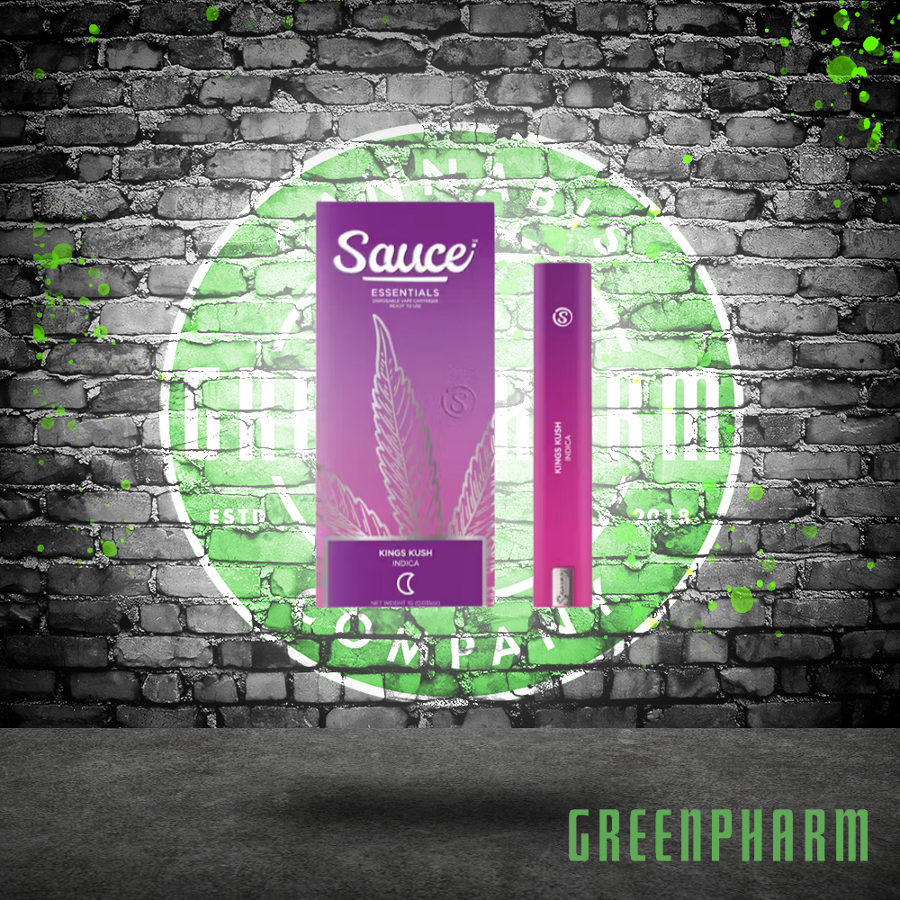 Photograph of product: Sauce Essentials Kings Kush Disposable Vape