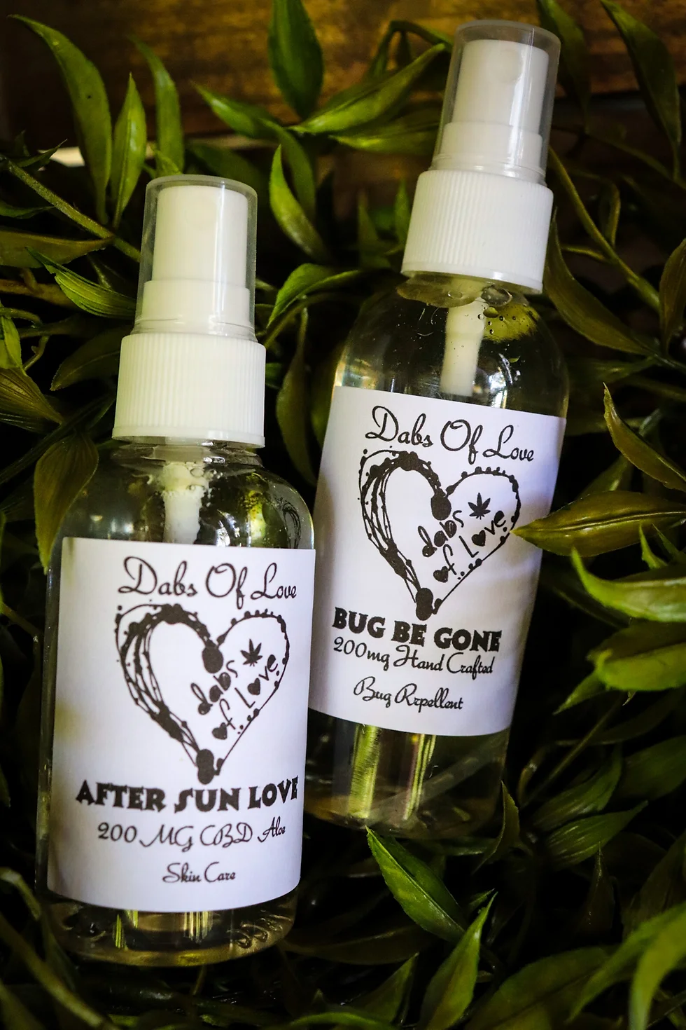 Photograph of product: After Sun Love Aloe - Dabs of Love - 500mg CBD