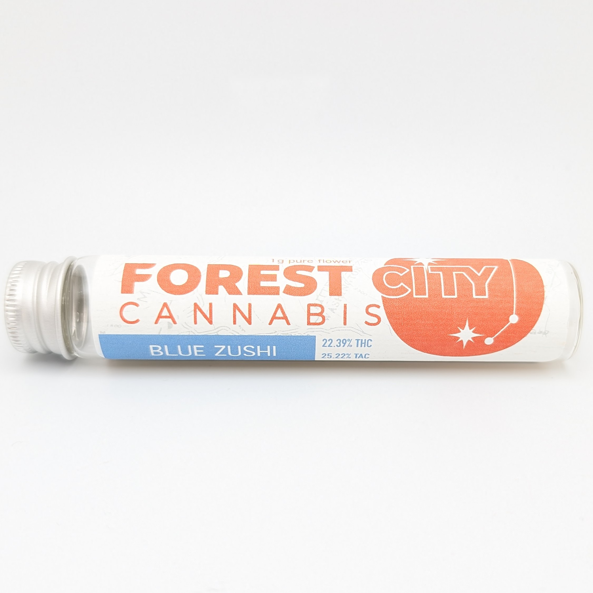 Photograph of product: Blue Zushi 1g Pre Roll