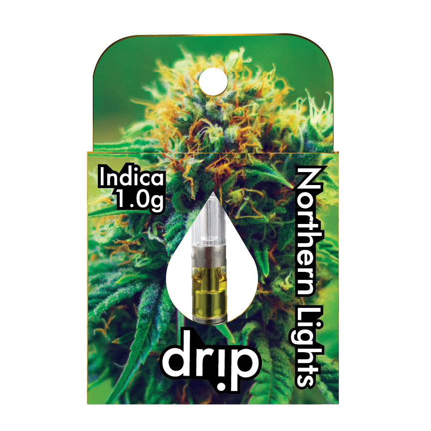 Photograph of product: Drip | 1g Oui'd Cart | Northern Lights