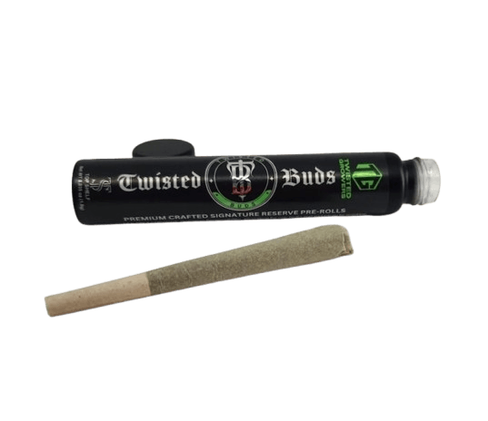 Photograph of product: Twisted Growers | Orange Gush | Pre-Roll