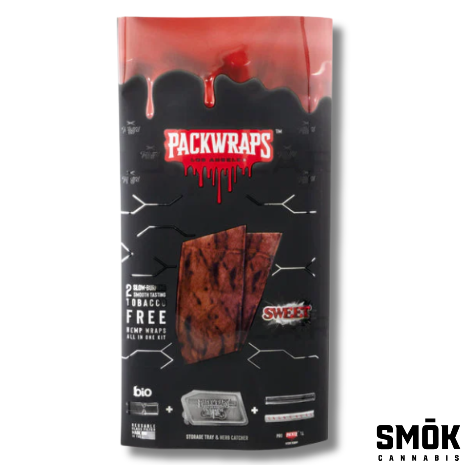 Photograph of product: Packwraps x Twisted Hemp 2pk