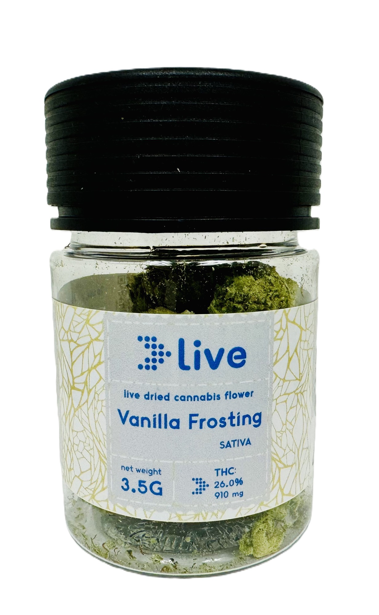 Photograph of product: Live - Vanilla Frosting - 3.5g