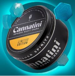 Photograph of product: Blue Hawaiian Sour Tsunami 1:1 (CBD:RSO) | 100mg/20pc