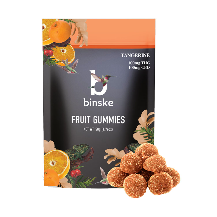 Photograph of product: Tangerine Gummies 1:1 10mg x 10ct