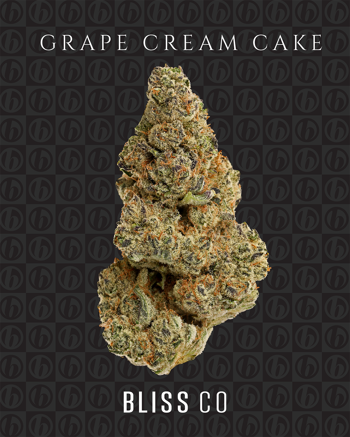 Photograph of product: Grape Cream Cake | Flower | 3.5G