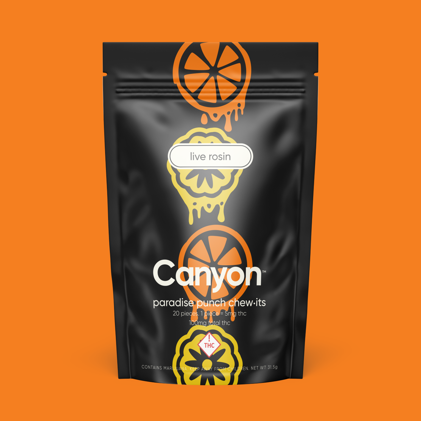 Photograph of Product: Canyon | Rosin Gummy | Paradise Punch 5mg | S
