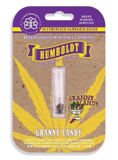 Photograph of product: Humboldt Seed Company Granny Candy FEM Seeds 10pk ND