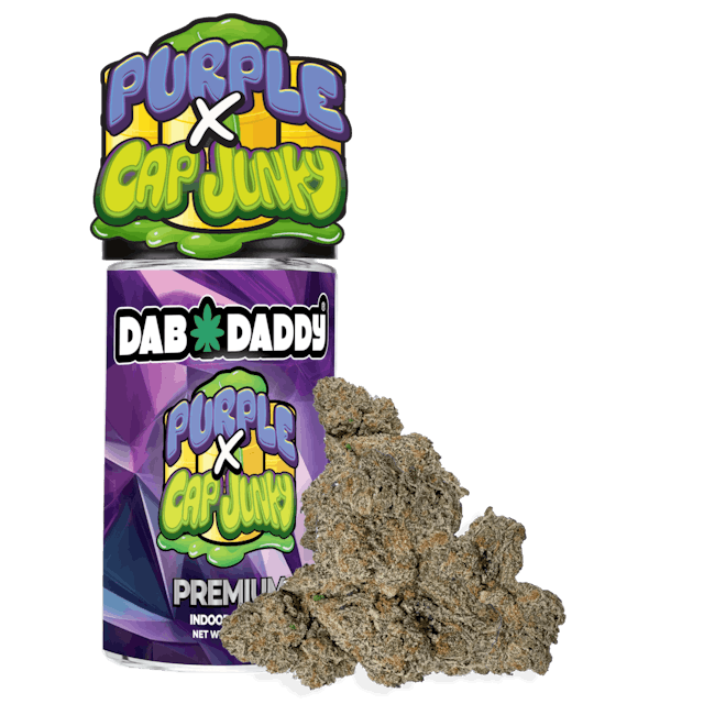 Photograph of product: Purple Push Pop x Cap Junky 14g - 
