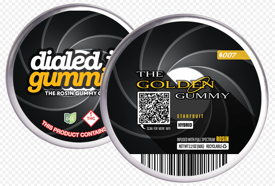 Photograph of product: Dialed In | Starfruit Limited Edition 10pc | 100mg Rosin Gummies