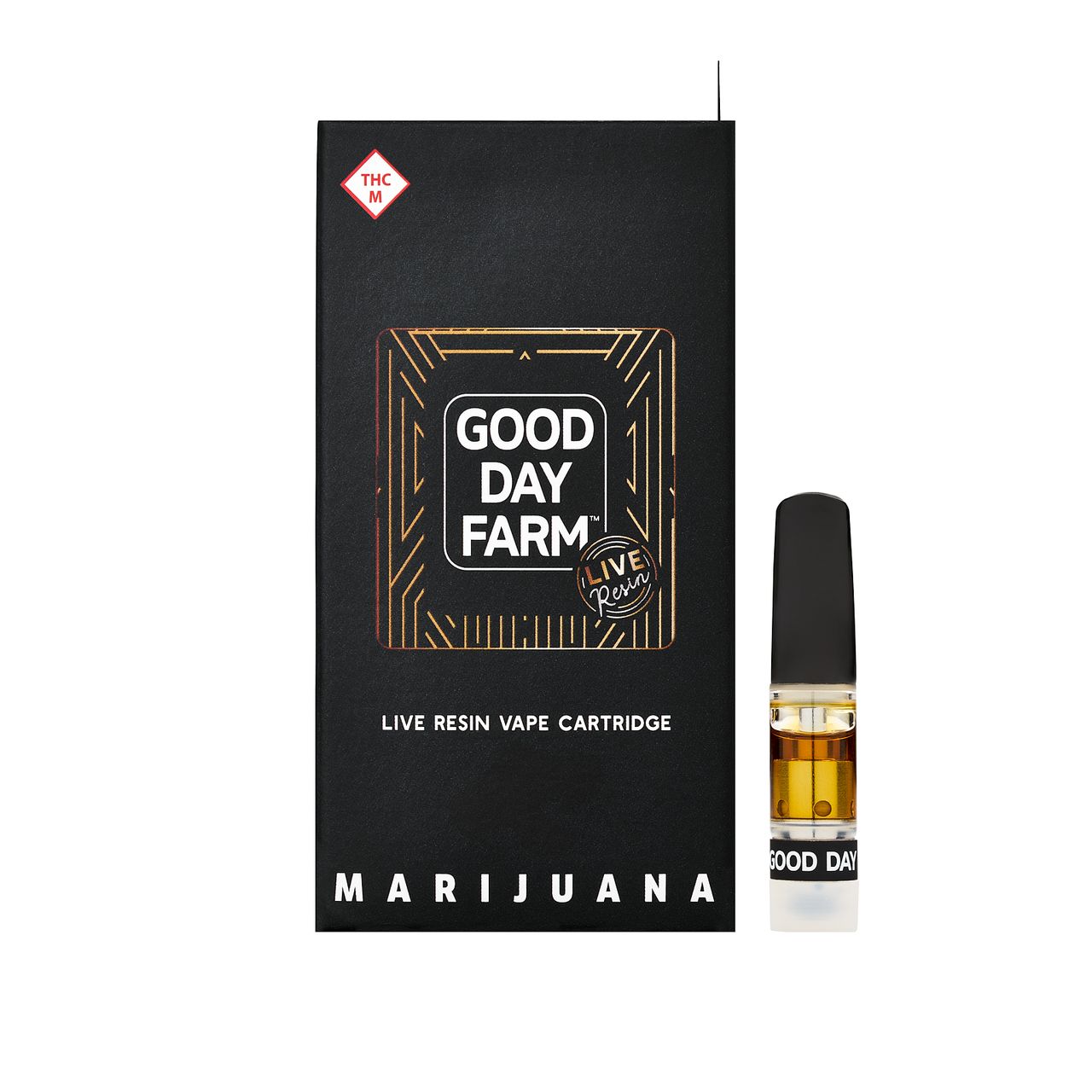 Photograph of product: GDF: Live Resin Vape | Pineapple Fizz | Cartridge | 0.5g