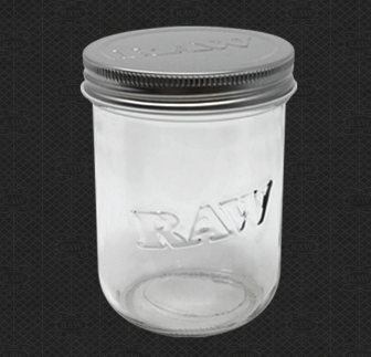 Photograph of product: RAW | Raw Mason Jar 12oz