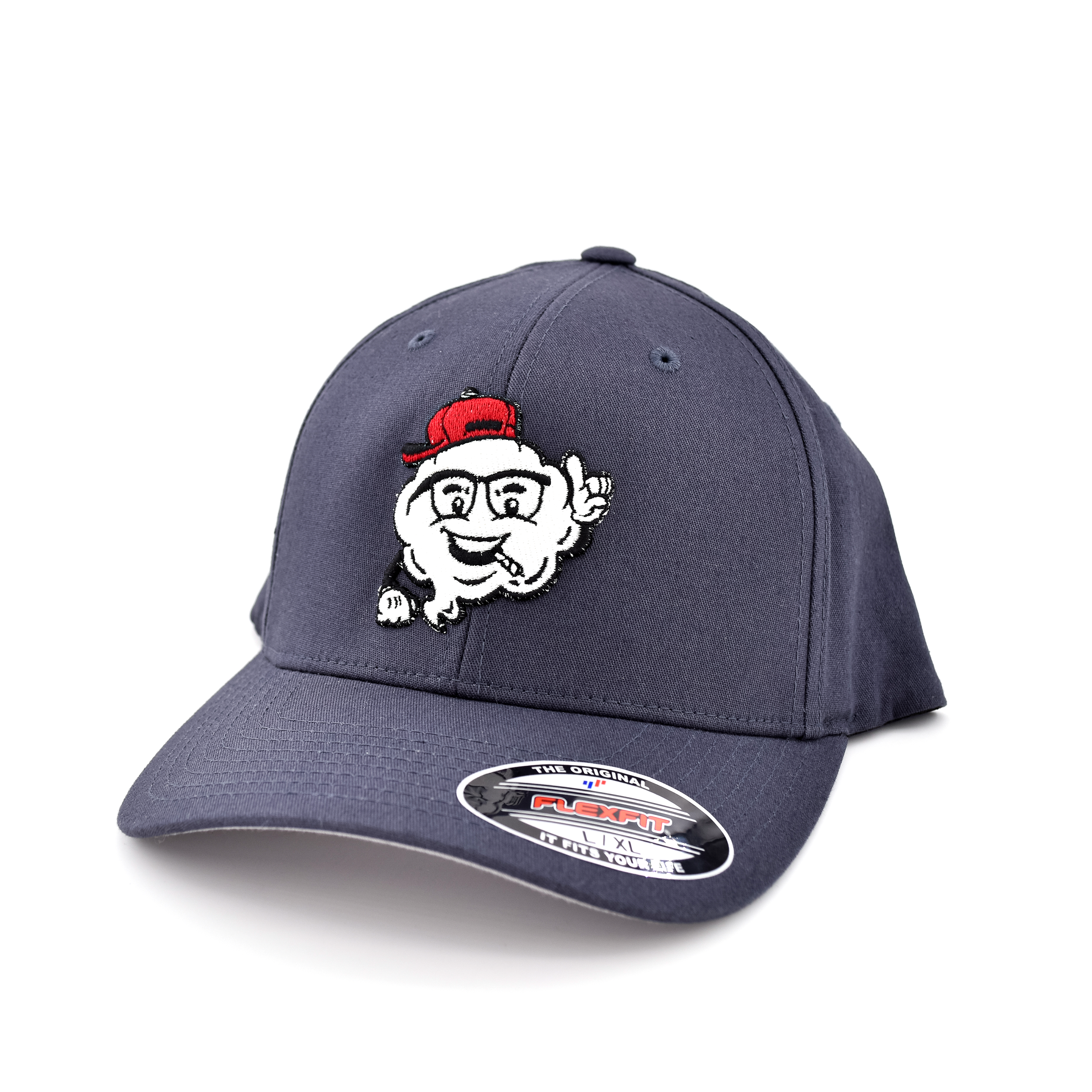 Photograph of product: Consume | Fitted Smokie Hat | Dark Grey | S/M