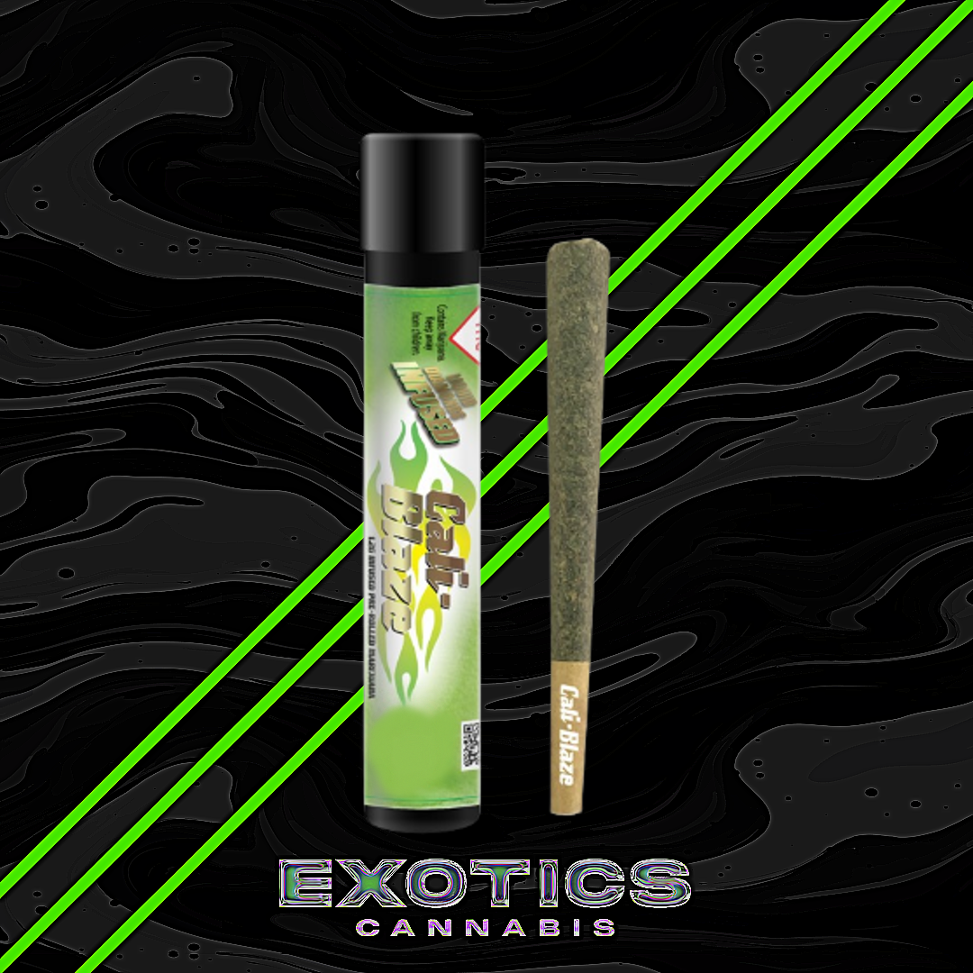 Photograph of product: Cali-Blaze - Green Apple Infused Pre-Roll (3/$15)