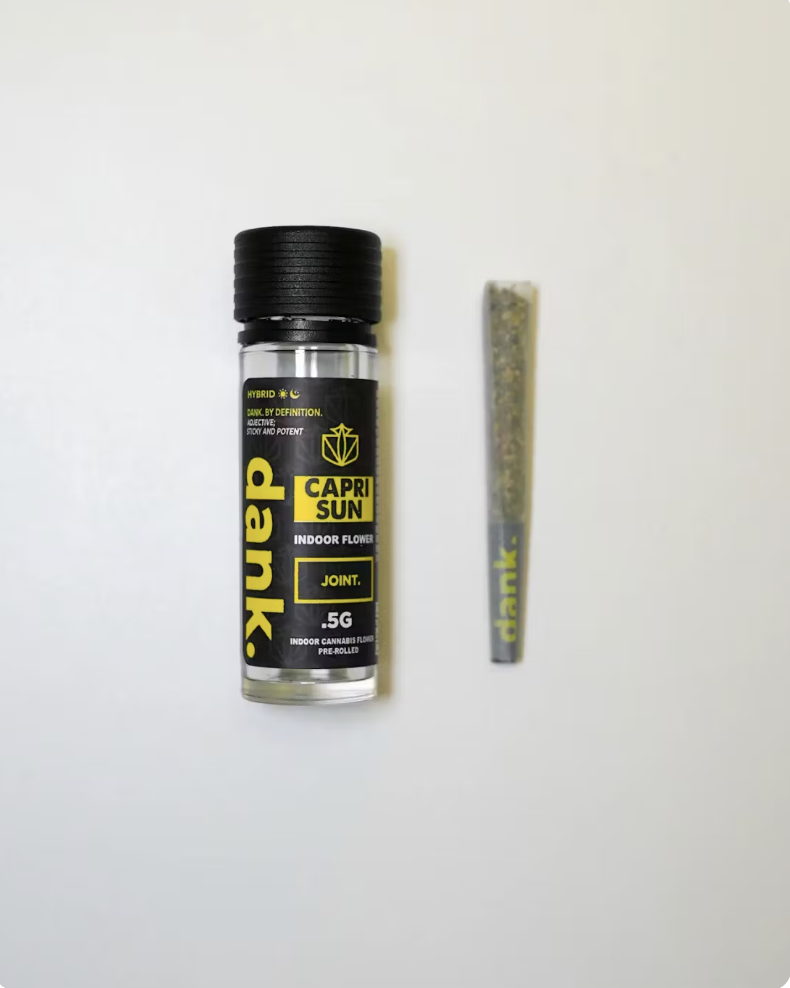 Photograph of product: Dank | Capri Sun | .5g Pre-Roll