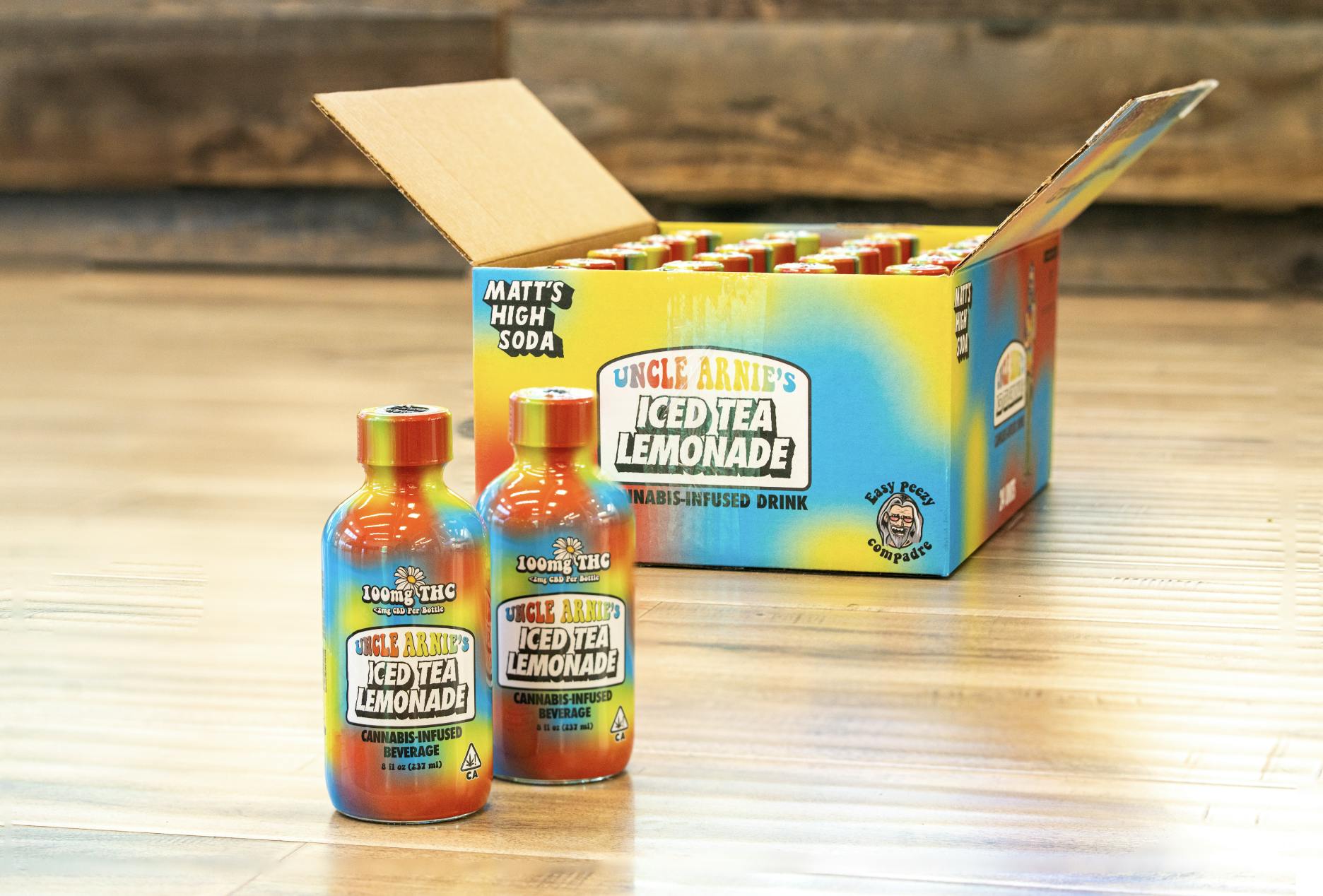 Photograph of product: Uncle Arnie's - Iced Tea Lemonade 100mg TH-oui