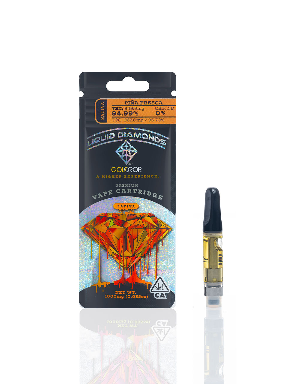 Photograph of product: DURBAN POISON LIQUID DIAMONDS